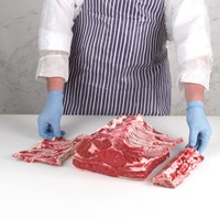 Fore rib French Trimmed oven-prepared Meat Cut Spec Step 4